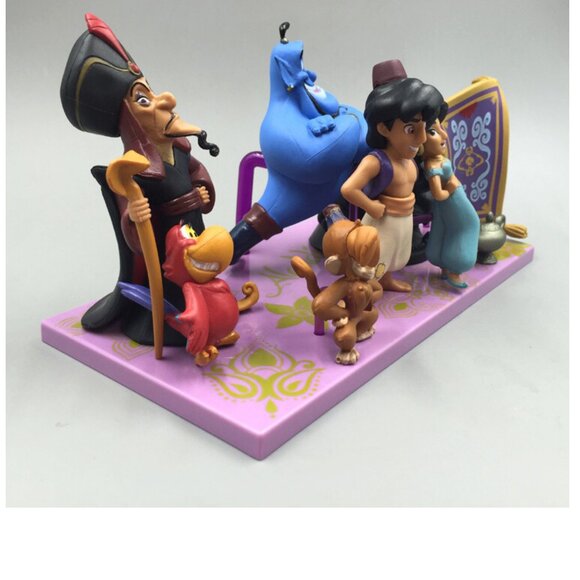 Aladdin Jasmine Figure with Genie Lamp, 9pcs Charaters Inspired by Aladdin movie - Picture 6 of 8